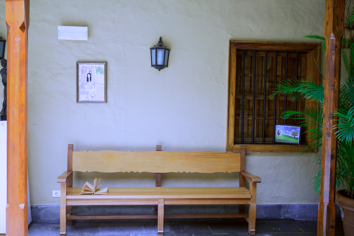 Banco de lectura Museo León y Castillo